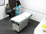 变态医生-红头发护士被检查淫穴菊花各种揉捏