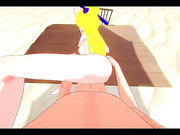 AT THE BEACH WITH BLACK MARIA ONE PIECE HENTAI