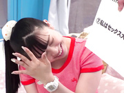 [SETM-013] マジックミラー号 都内有数のお嬢様大学に通う高学歴女子大生に 100の淫語を言わせたら、純白のパンツに染みをつくってしまうのか検証！2 - 4of5