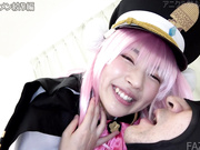 [FAZM-013] 豪華5本立3時間超えSP 6P大乱交SEXメスガキ憧れコス●リ大行列レイヤー様 喉奥イラマ→小さなワレメに巨マラ連続中出し - 1of5