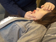 劇情演繹之性感肉絲長腿女教師娜娜因長期抑郁癥上吊被變態光頭佬強幹 1080P高清原版