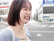 [HMN-679] 横浜约会后户外接吻缠绵 顺势进入情人旅馆射精一次还想再来 无剪辑性交内射两次及颜射 【破解】 - 1of5