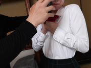 SOAN-119 肛門カウンセリング 学校帰りに屈辱バチボコ浣腸特訓無麻酔による2穴拡張挿入必須科目 佐久間つな - 1of5