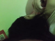 女友不在家偷偷走到合租房闺蜜女友的房间后人熟睡中的女友眼镜骚女闺蜜