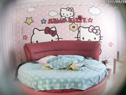 对白清晰哈喽KT情趣房偷拍豪放的偷情少妇啥姿势都有看逼毛就知道性欲强