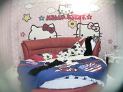 哈喽KT情趣套房TP眼镜仔的女友貌似很饥渴还没有脱好就把他按到鸡巴吃得很有味