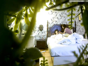 对白清晰校园附近清新房学生情侣开房造爱苗条美女开始装矜持后来热情似火主动女上位自己摇干了2炮