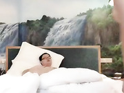 国产TS系列性感美涵酒店约了早泄男 自己的鸡儿比胖土豪还大不少