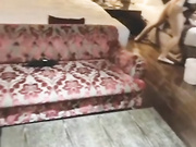 明星博主『梦菲』大尺度私拍流出 群P乱操 漂亮美乳 黑丝女神 高清720P版