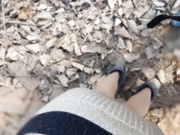 周末放假回陕北老家和可爱女友在野外打炮露脸