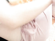 真实搞年轻待产大奶大肚子孕妇把鸡巴口硬后不敢太使劲拿着鸡巴慢慢往阴道里插孕期性欲强紧张的直喘