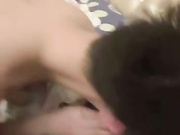 国产TS骚货沫沫给直男口交深喉桌前扶腰爆操