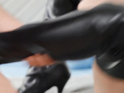 超美时尚人妖溜主动吃肉棒掰开双腿抽插屁眼激情四射