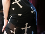 与黑发美女丹尼·丹尼尔斯的吸烟热独