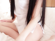 萌-白-酱-_白-旗-袍-