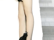 酒店黑色包长袖臀裙黑丝高跟背入骑乘